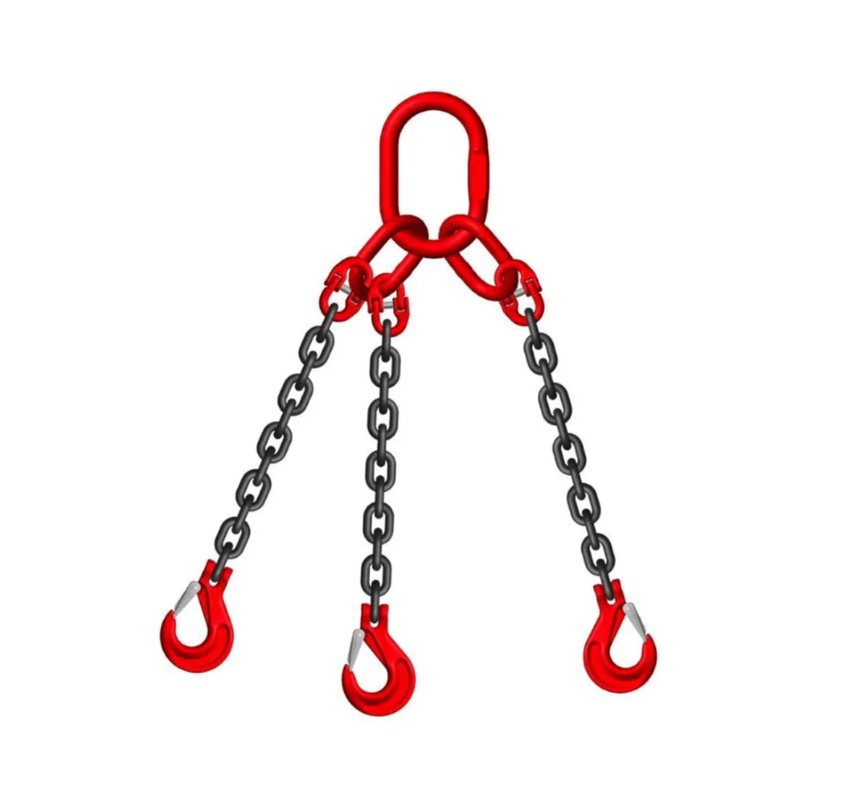 10 mm - Grade 80 - Three Leg - Chain Sling