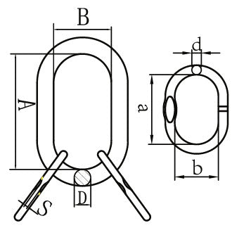 Master Link Assembly - Grade 8