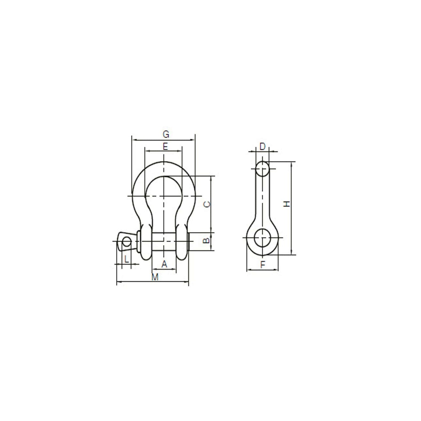 Screw Pin Shackle
