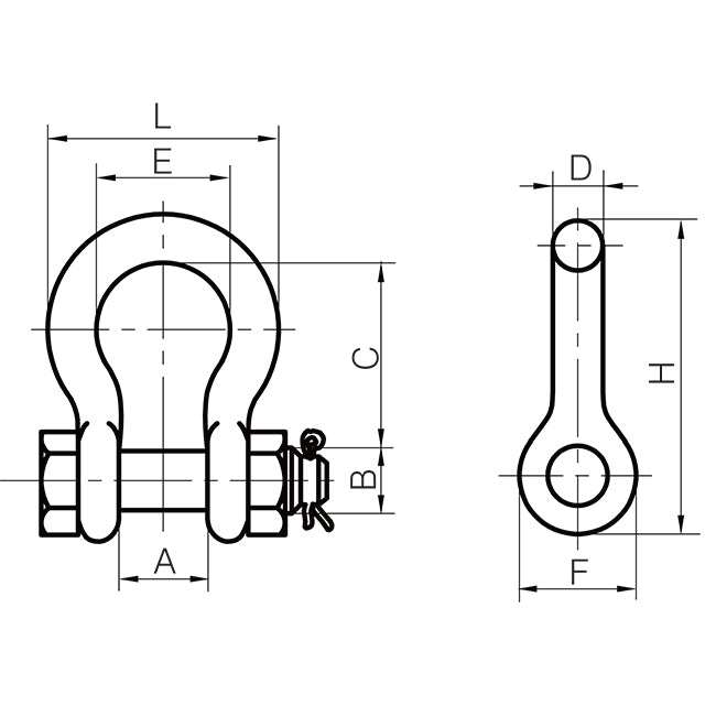 Safety Pin Shackle